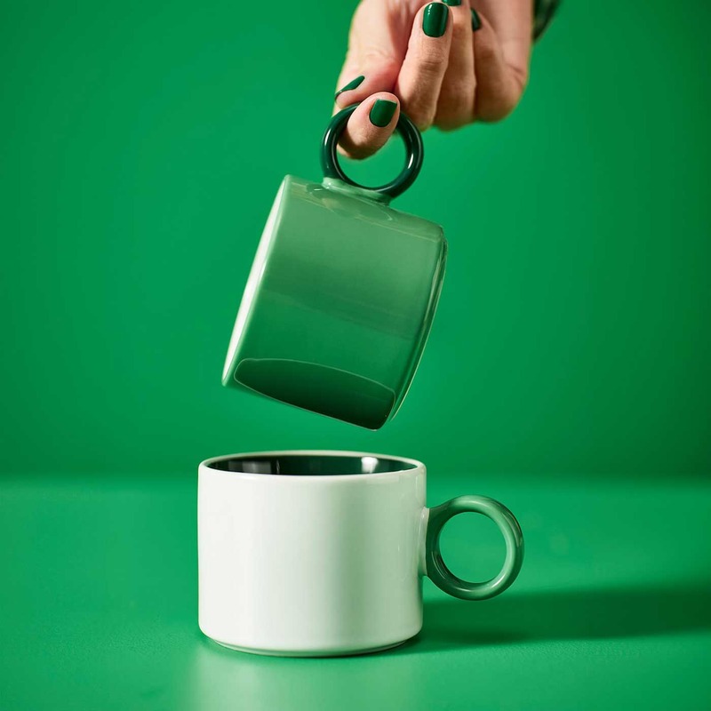 ست 2 عددی ماگ ایکیا مدل IKEA PIGGAL 